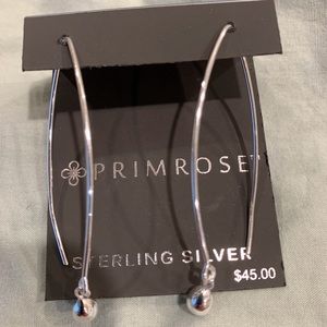 Primrose Sterling Silver earnings. NWT!